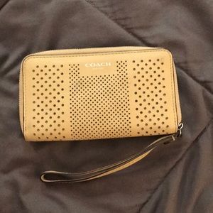 Coach wristlet